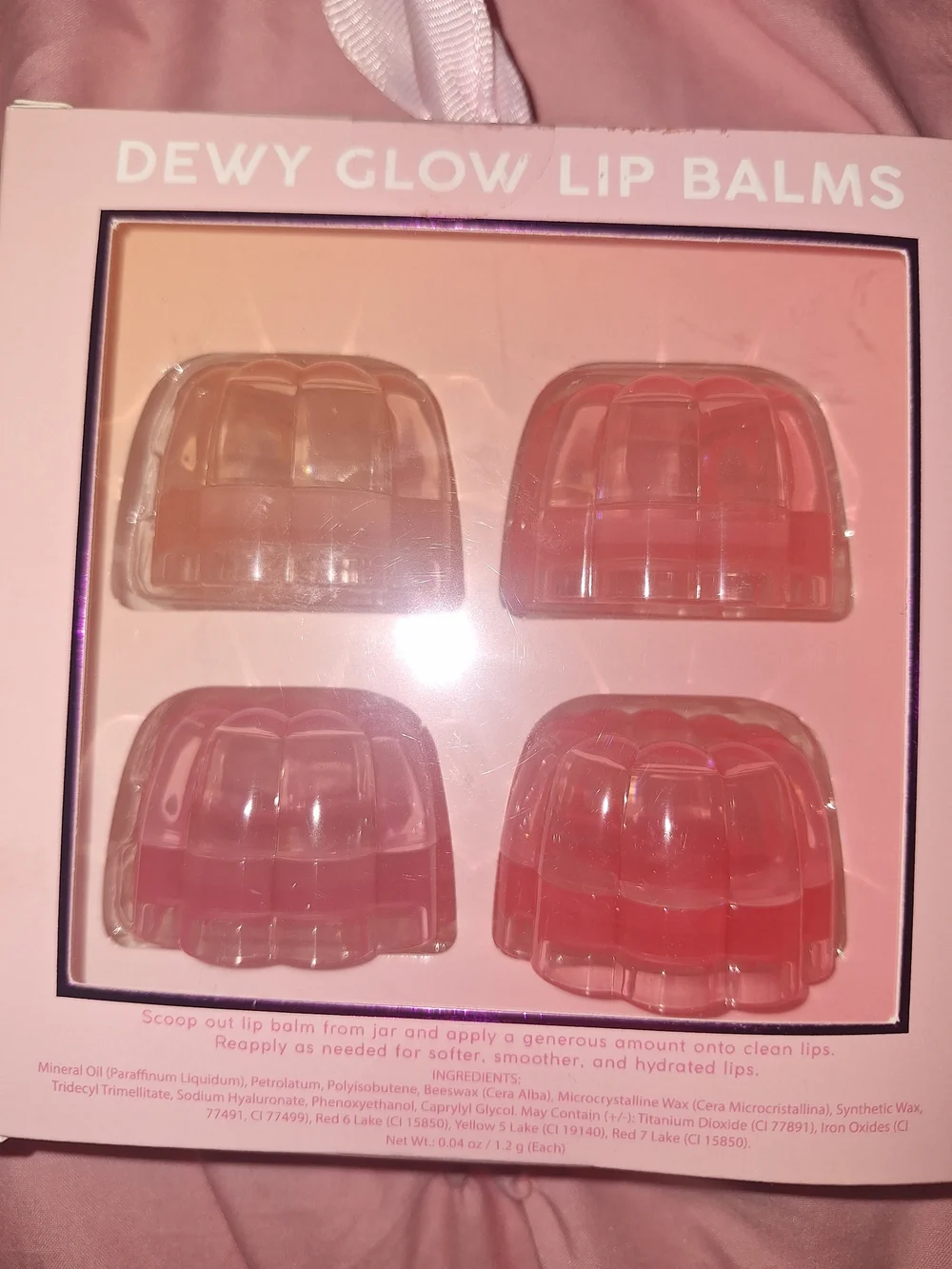 Dewy Glow Lip Balms